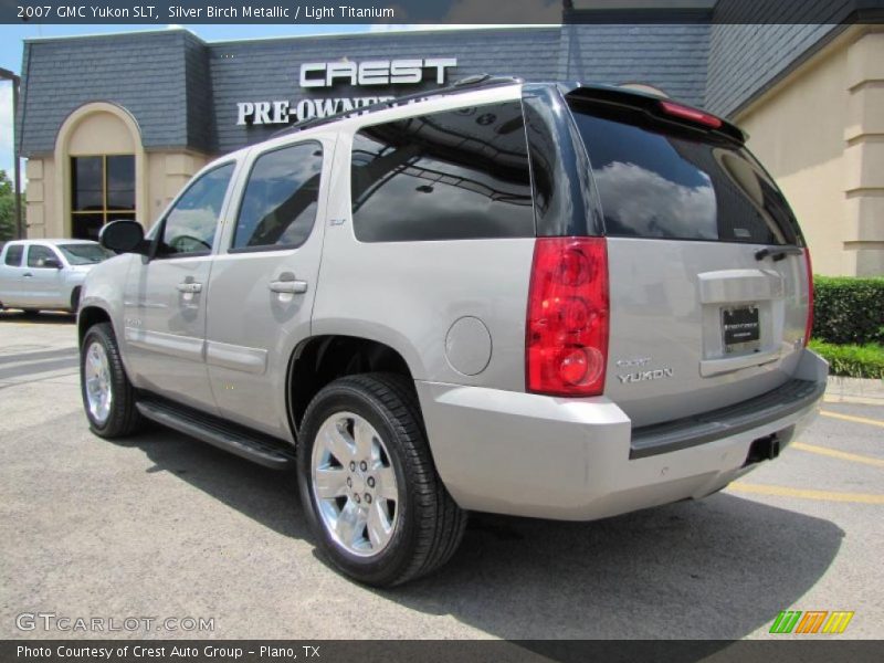 Silver Birch Metallic / Light Titanium 2007 GMC Yukon SLT