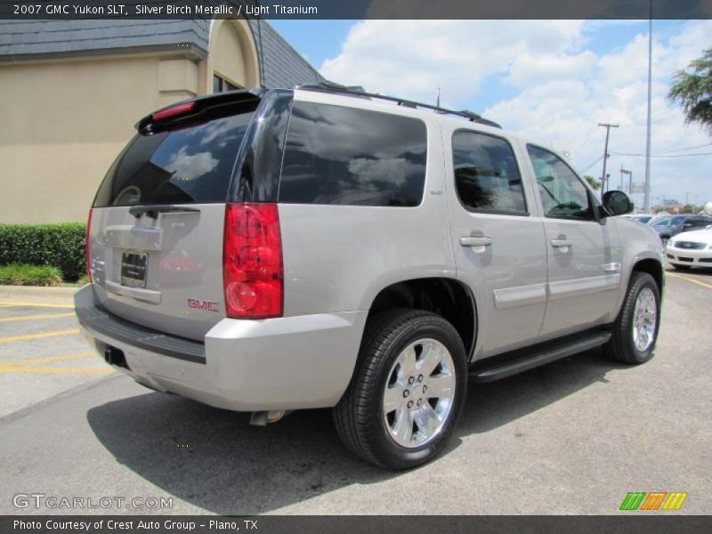 Silver Birch Metallic / Light Titanium 2007 GMC Yukon SLT
