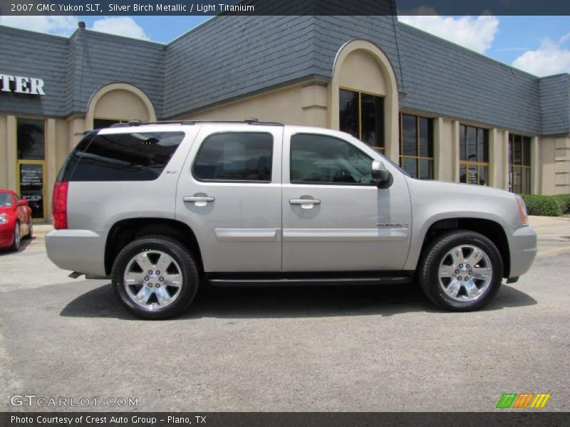 Silver Birch Metallic / Light Titanium 2007 GMC Yukon SLT