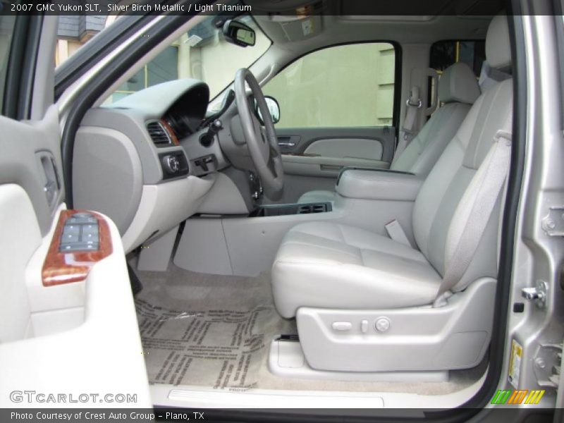 Silver Birch Metallic / Light Titanium 2007 GMC Yukon SLT