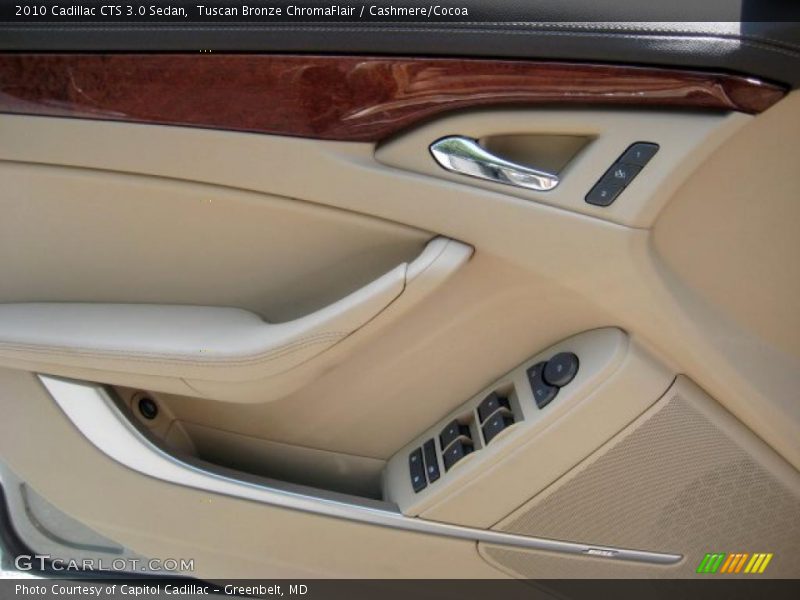 Tuscan Bronze ChromaFlair / Cashmere/Cocoa 2010 Cadillac CTS 3.0 Sedan
