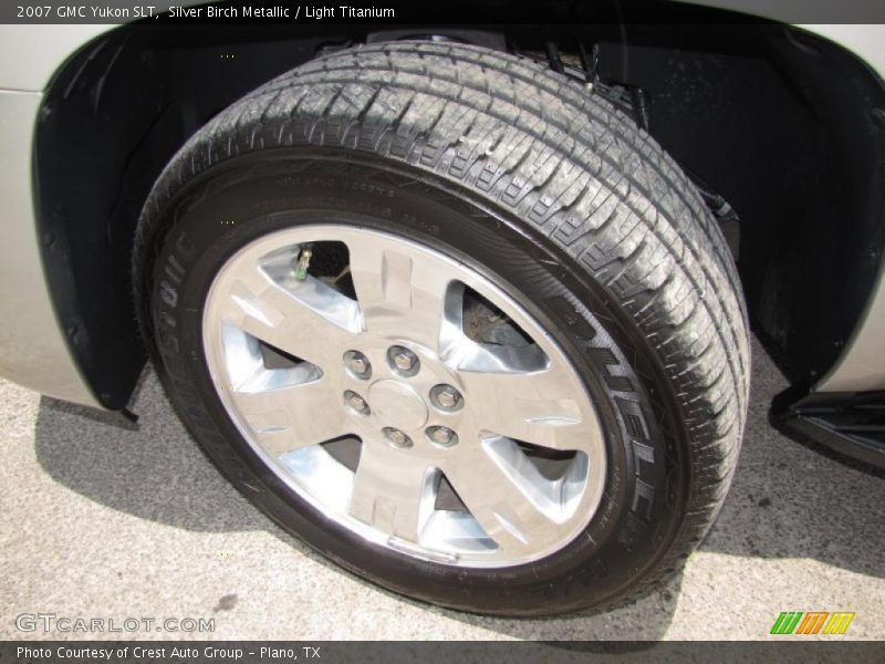 Silver Birch Metallic / Light Titanium 2007 GMC Yukon SLT