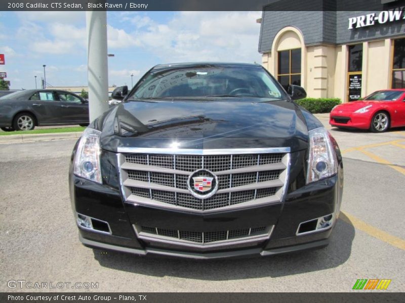 Black Raven / Ebony 2008 Cadillac CTS Sedan