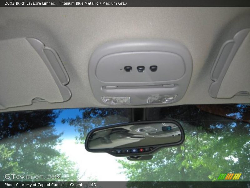 Titanium Blue Metallic / Medium Gray 2002 Buick LeSabre Limited