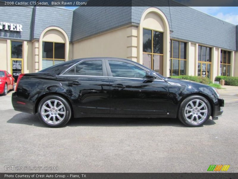 Black Raven / Ebony 2008 Cadillac CTS Sedan
