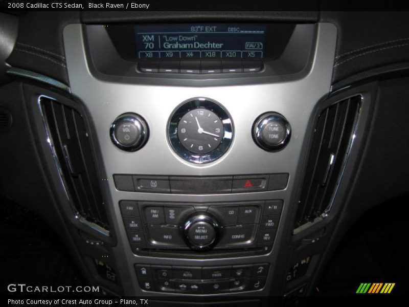 Black Raven / Ebony 2008 Cadillac CTS Sedan