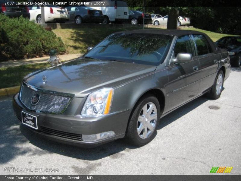 Titanium ChromaFlair / Ebony 2007 Cadillac DTS Sedan