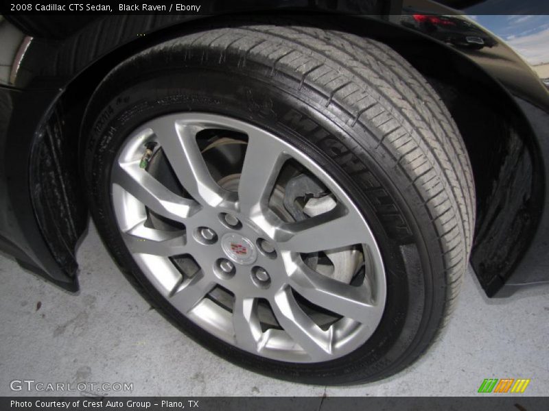 Black Raven / Ebony 2008 Cadillac CTS Sedan