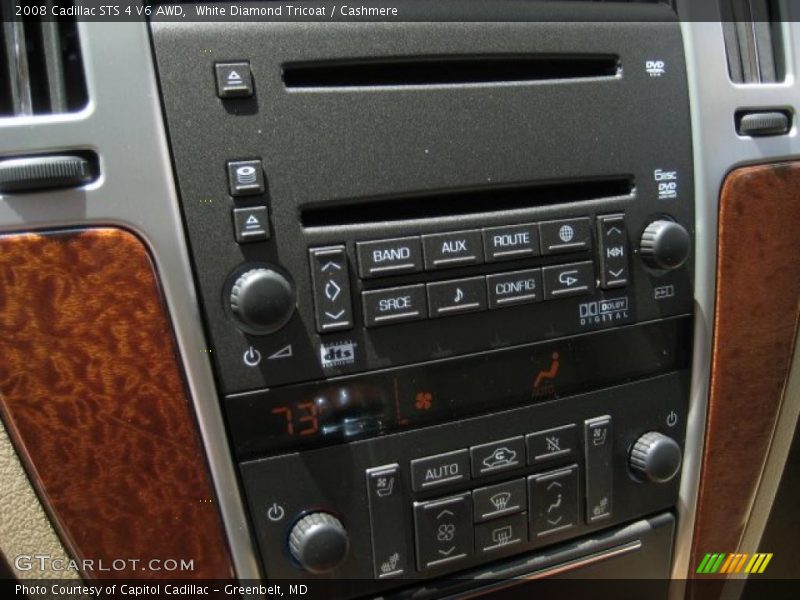 Controls of 2008 STS 4 V6 AWD