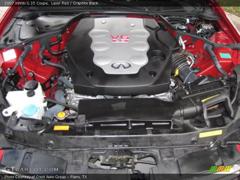 Laser Red / Graphite Black 2007 Infiniti G 35 Coupe