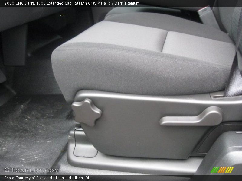 Stealth Gray Metallic / Dark Titanium 2010 GMC Sierra 1500 Extended Cab