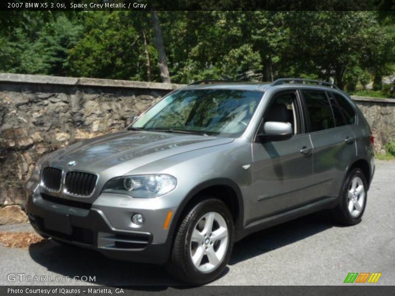 Space Grey Metallic / Gray 2007 BMW X5 3.0si