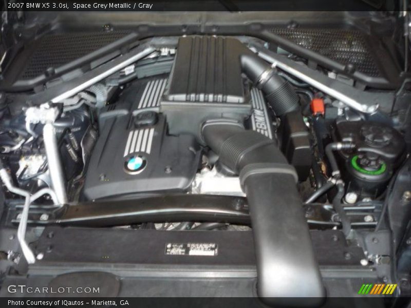 Space Grey Metallic / Gray 2007 BMW X5 3.0si