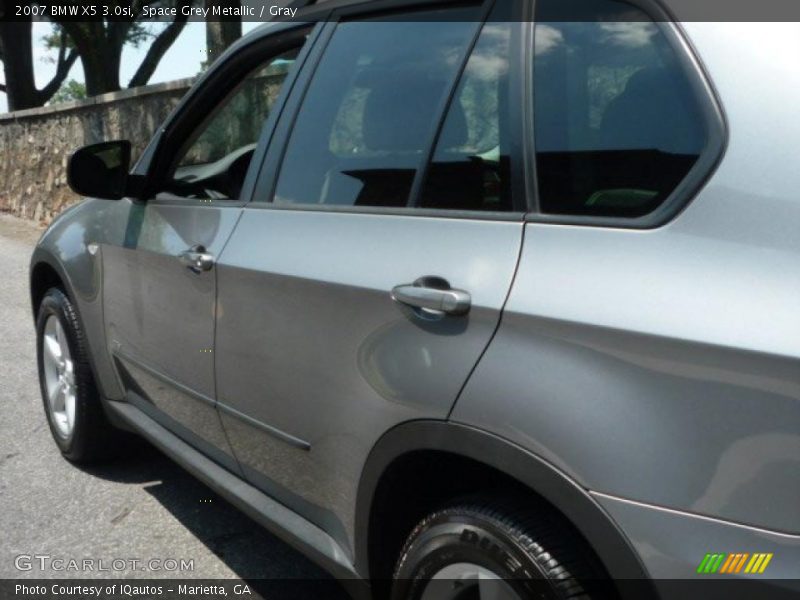 Space Grey Metallic / Gray 2007 BMW X5 3.0si