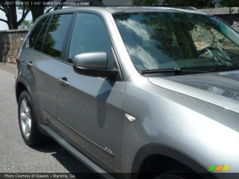 Space Grey Metallic / Gray 2007 BMW X5 3.0si