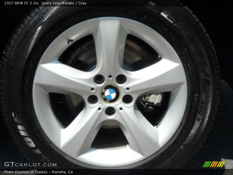 Space Grey Metallic / Gray 2007 BMW X5 3.0si