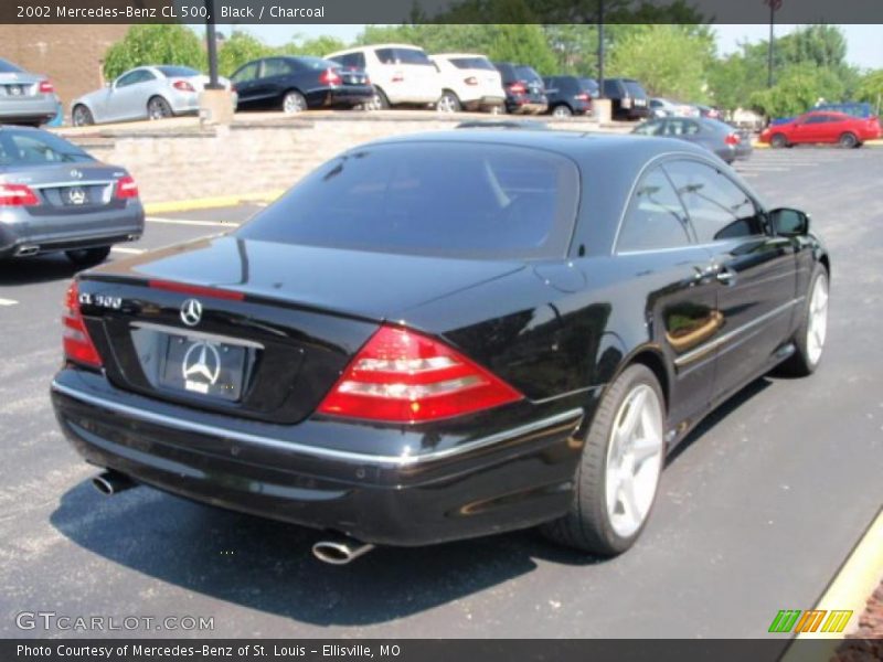 Black / Charcoal 2002 Mercedes-Benz CL 500
