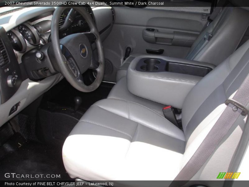 Summit White / Dark Charcoal 2007 Chevrolet Silverado 3500HD Crew Cab 4x4 Dually