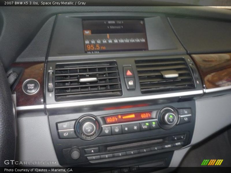 Space Grey Metallic / Gray 2007 BMW X5 3.0si