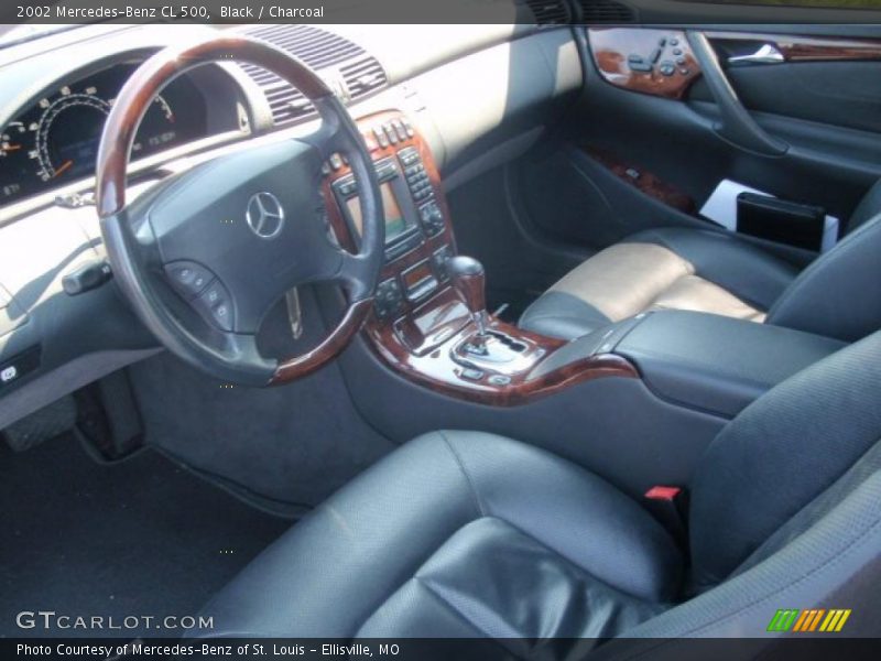 Black / Charcoal 2002 Mercedes-Benz CL 500
