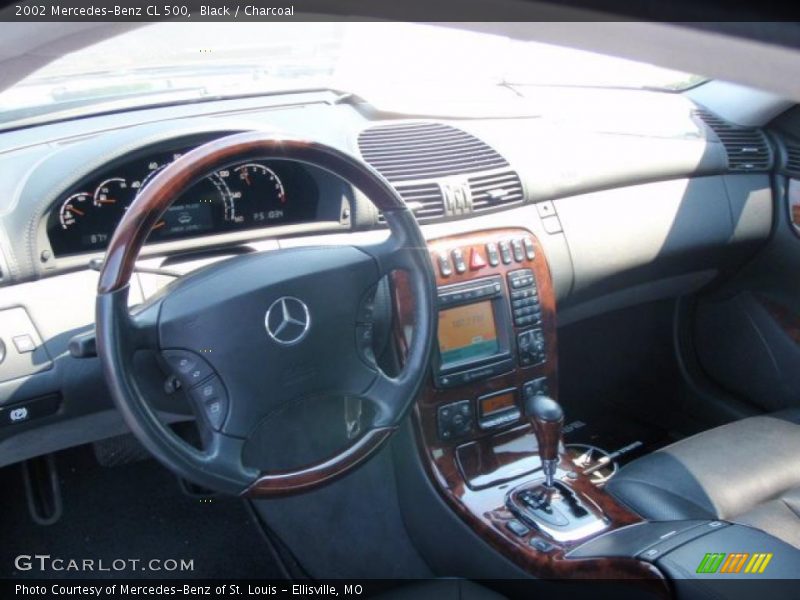 Black / Charcoal 2002 Mercedes-Benz CL 500