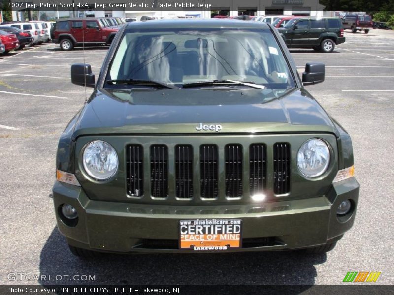 Jeep Green Metallic / Pastel Pebble Beige 2007 Jeep Patriot Sport 4x4