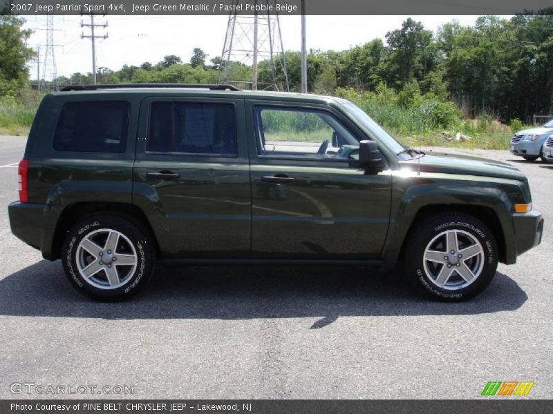 Jeep Green Metallic / Pastel Pebble Beige 2007 Jeep Patriot Sport 4x4