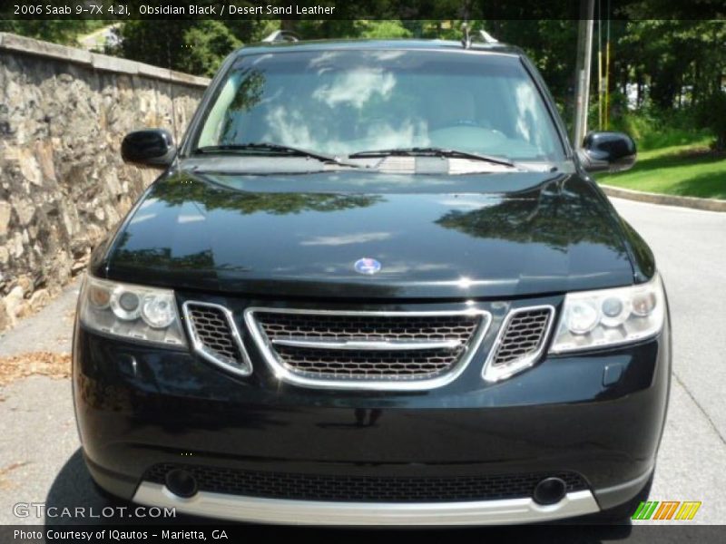 Obsidian Black / Desert Sand Leather 2006 Saab 9-7X 4.2i