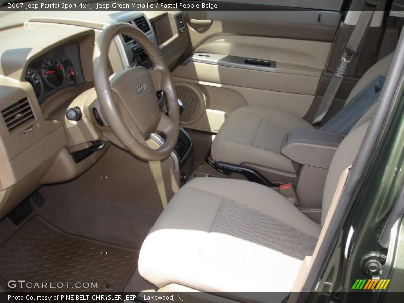 Jeep Green Metallic / Pastel Pebble Beige 2007 Jeep Patriot Sport 4x4