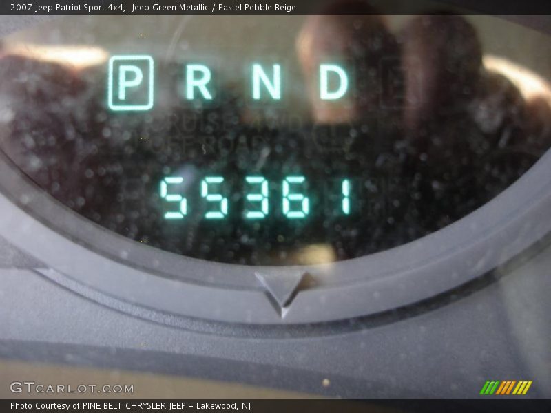 Jeep Green Metallic / Pastel Pebble Beige 2007 Jeep Patriot Sport 4x4