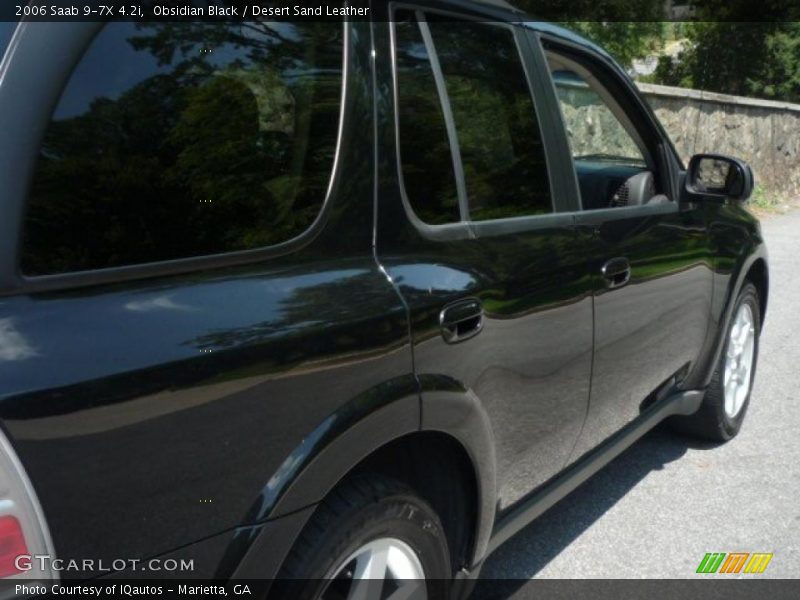 Obsidian Black / Desert Sand Leather 2006 Saab 9-7X 4.2i