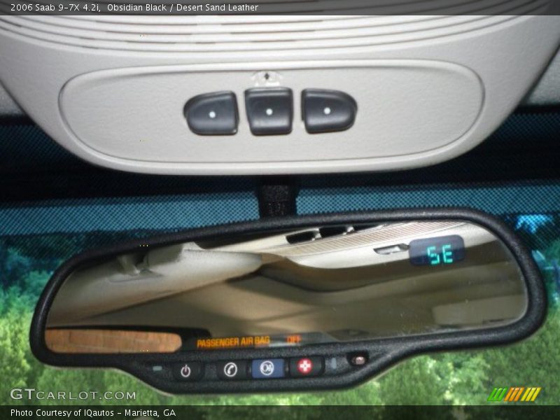 Obsidian Black / Desert Sand Leather 2006 Saab 9-7X 4.2i