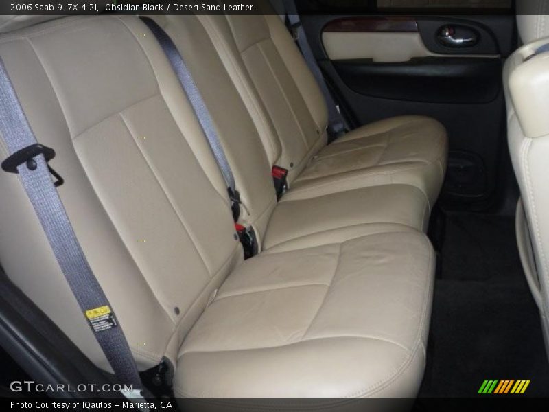 Obsidian Black / Desert Sand Leather 2006 Saab 9-7X 4.2i