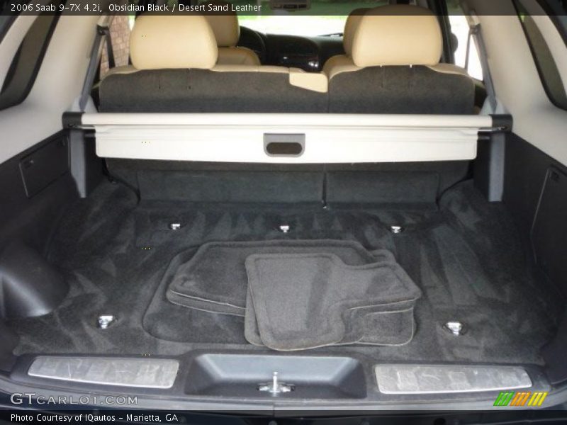 Obsidian Black / Desert Sand Leather 2006 Saab 9-7X 4.2i