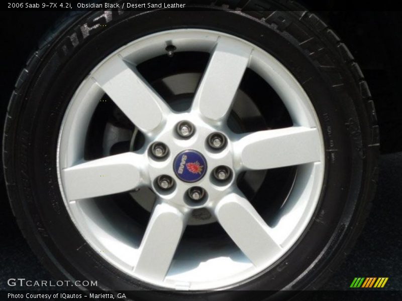 Obsidian Black / Desert Sand Leather 2006 Saab 9-7X 4.2i