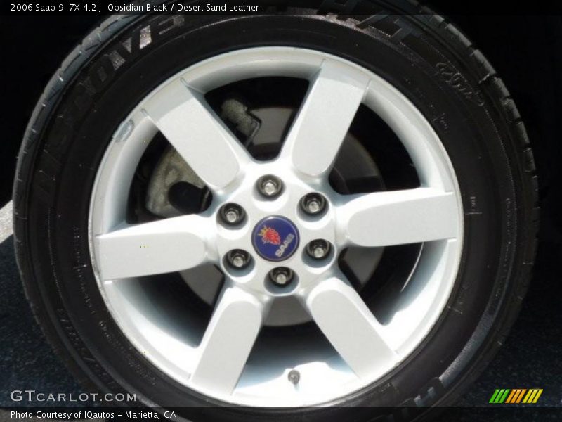 Obsidian Black / Desert Sand Leather 2006 Saab 9-7X 4.2i