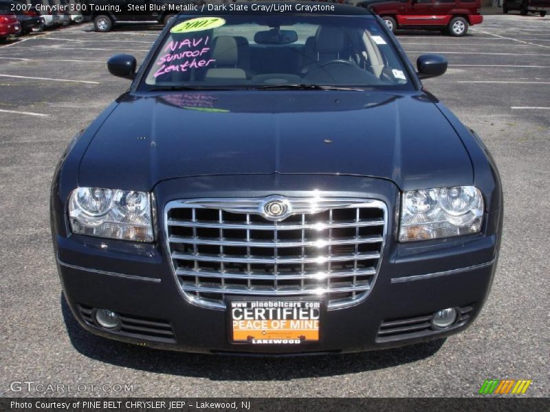 Steel Blue Metallic / Dark Slate Gray/Light Graystone 2007 Chrysler 300 Touring