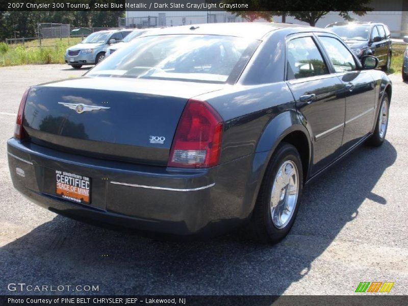 Steel Blue Metallic / Dark Slate Gray/Light Graystone 2007 Chrysler 300 Touring