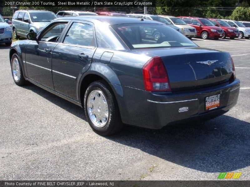 Steel Blue Metallic / Dark Slate Gray/Light Graystone 2007 Chrysler 300 Touring