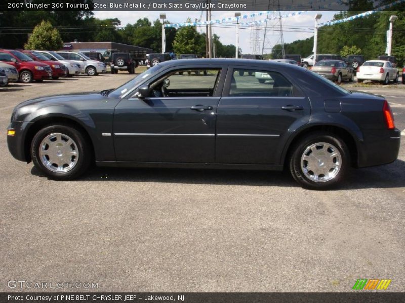 Steel Blue Metallic / Dark Slate Gray/Light Graystone 2007 Chrysler 300 Touring