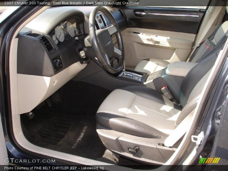 Steel Blue Metallic / Dark Slate Gray/Light Graystone 2007 Chrysler 300 Touring
