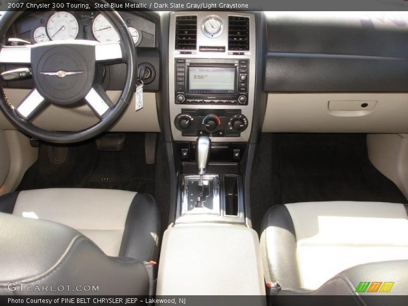 Steel Blue Metallic / Dark Slate Gray/Light Graystone 2007 Chrysler 300 Touring
