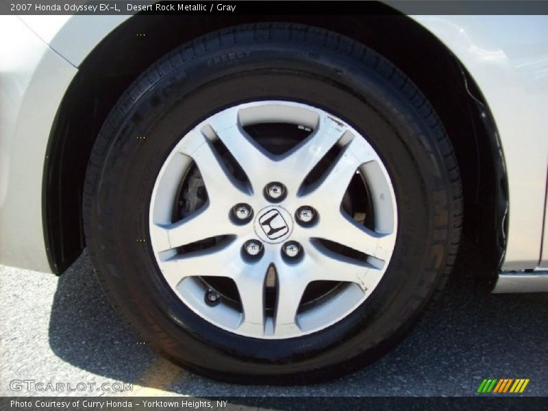 Desert Rock Metallic / Gray 2007 Honda Odyssey EX-L