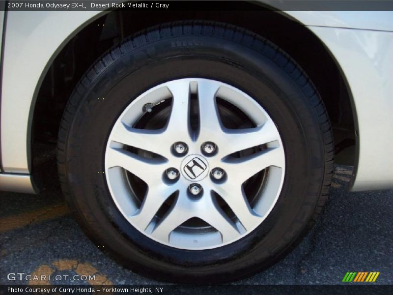 Desert Rock Metallic / Gray 2007 Honda Odyssey EX-L
