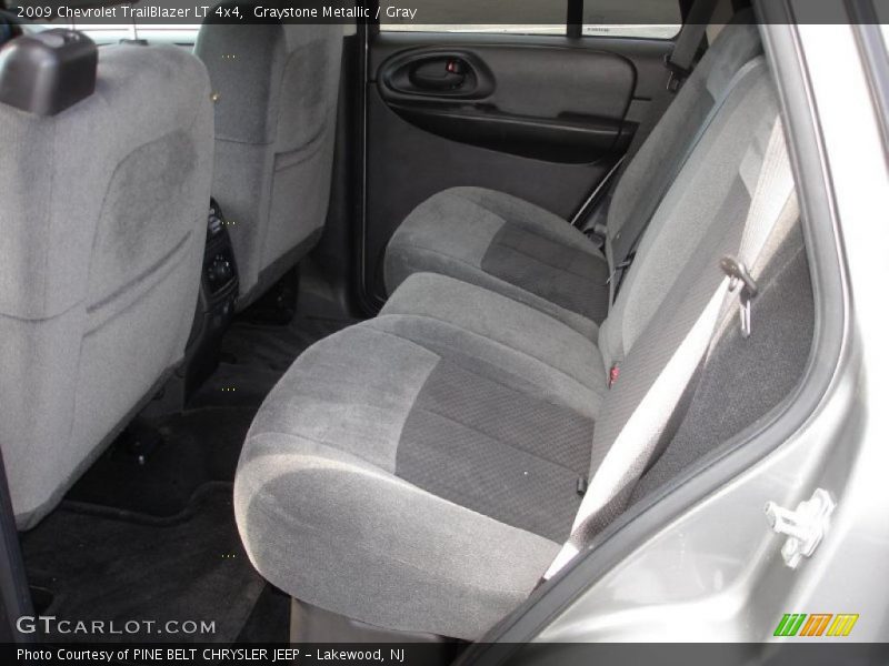 Graystone Metallic / Gray 2009 Chevrolet TrailBlazer LT 4x4