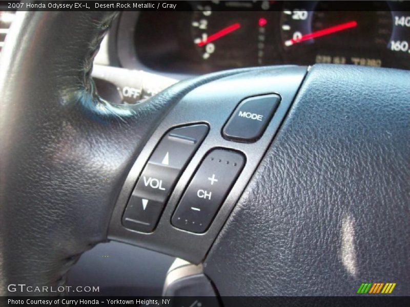 Desert Rock Metallic / Gray 2007 Honda Odyssey EX-L