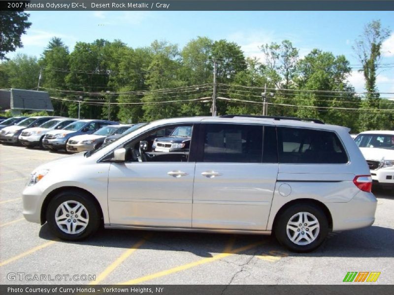 Desert Rock Metallic / Gray 2007 Honda Odyssey EX-L