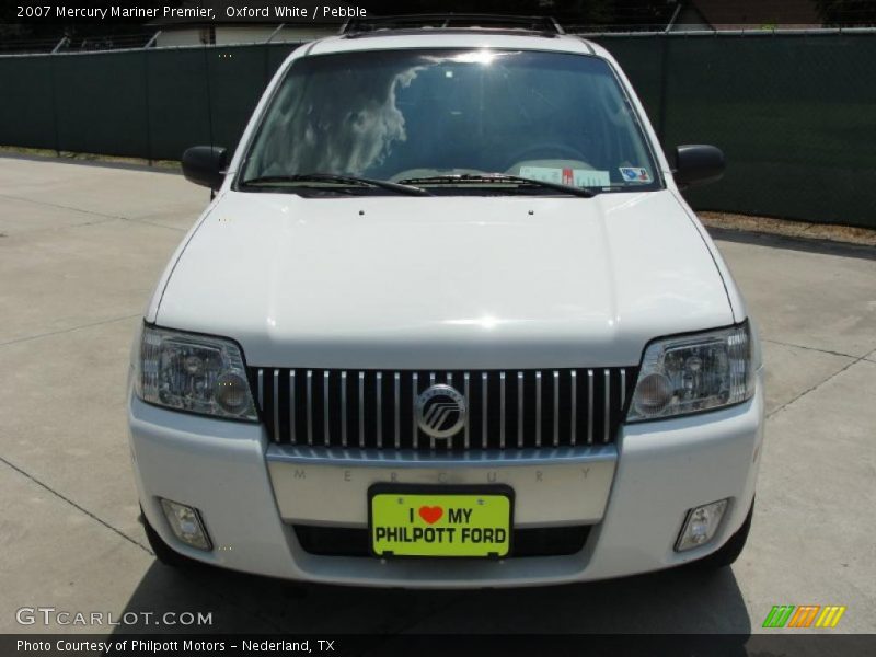 Oxford White / Pebble 2007 Mercury Mariner Premier