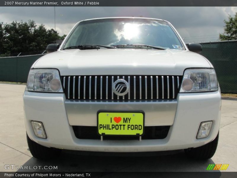 Oxford White / Pebble 2007 Mercury Mariner Premier