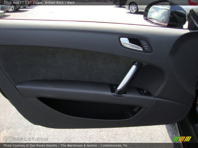 Brilliant Black / Black 2008 Audi TT 2.0T Coupe